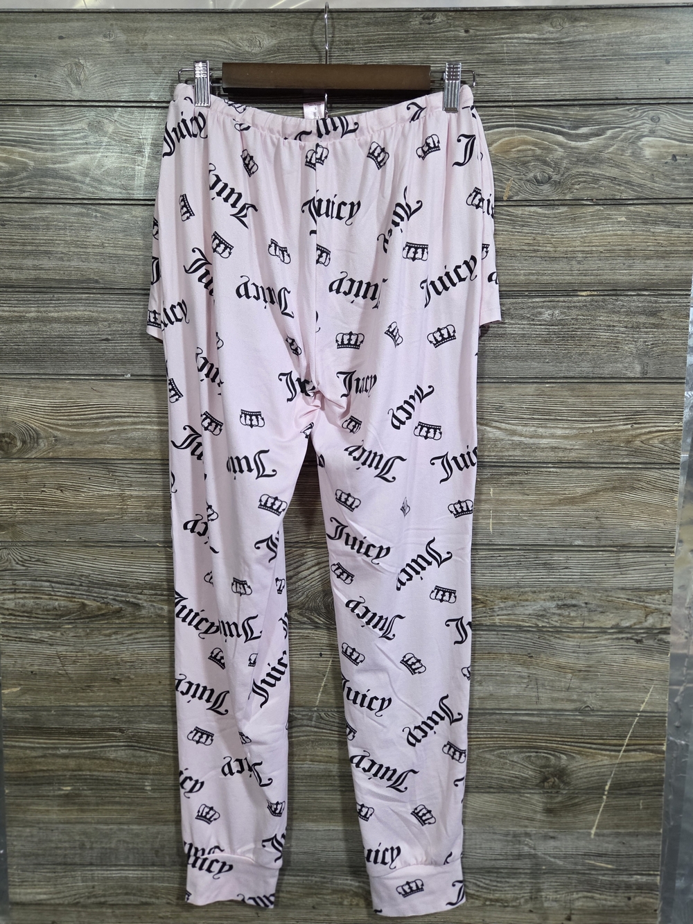 Juicy Couture Pink Logo 3-Piece Pajama Set Y2k Size Small - Picture 4 of 8